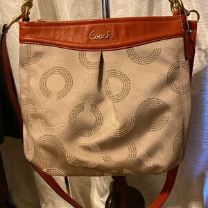 Coach Ashley Dotted op Art Crossbody